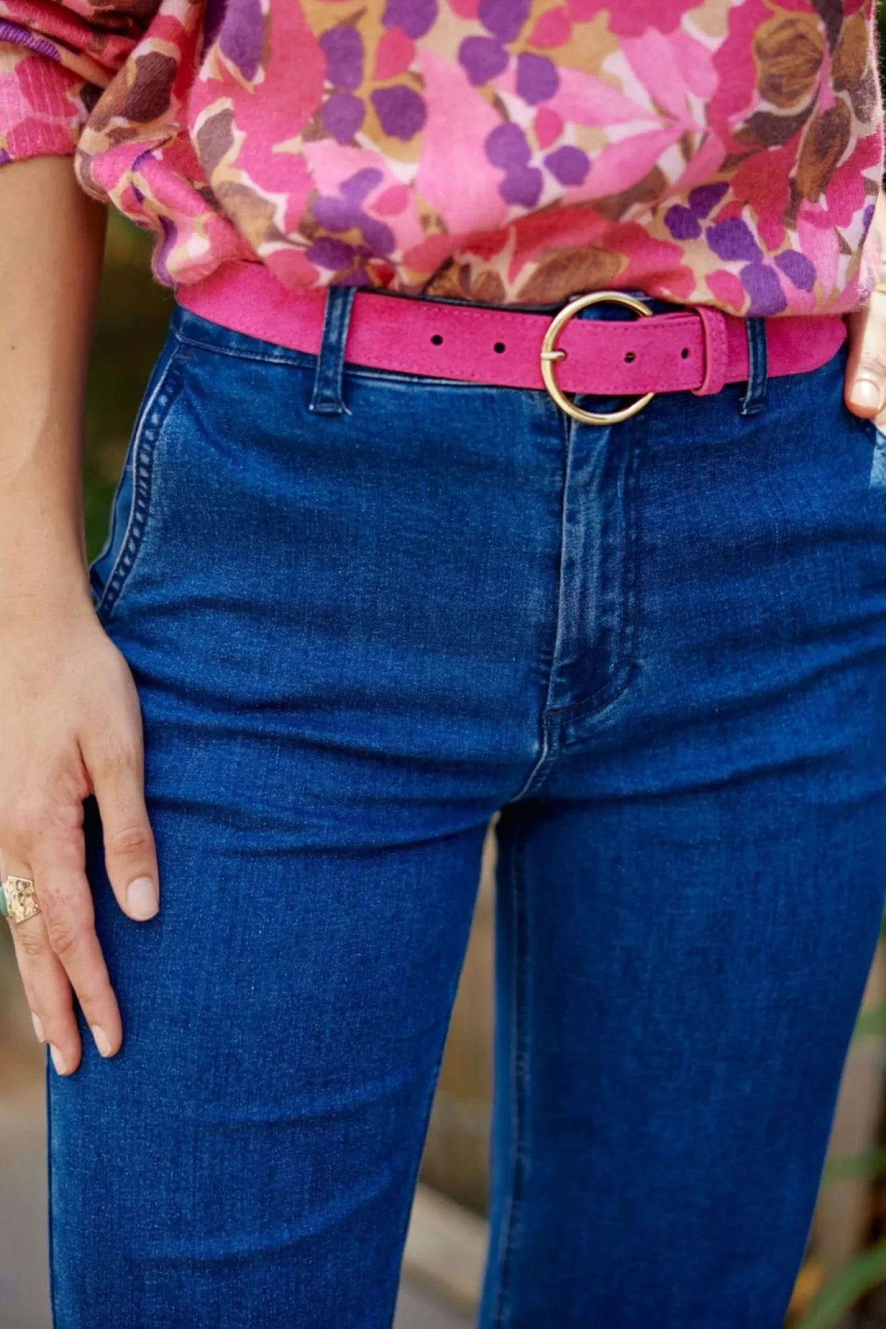 LA PETITE ÉTOILE Belt Dixon Fuchsia Best