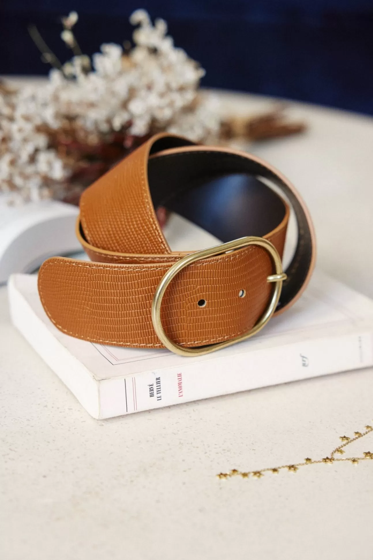 LA PETITE ÉTOILE Belt Jared Camel Best Sale