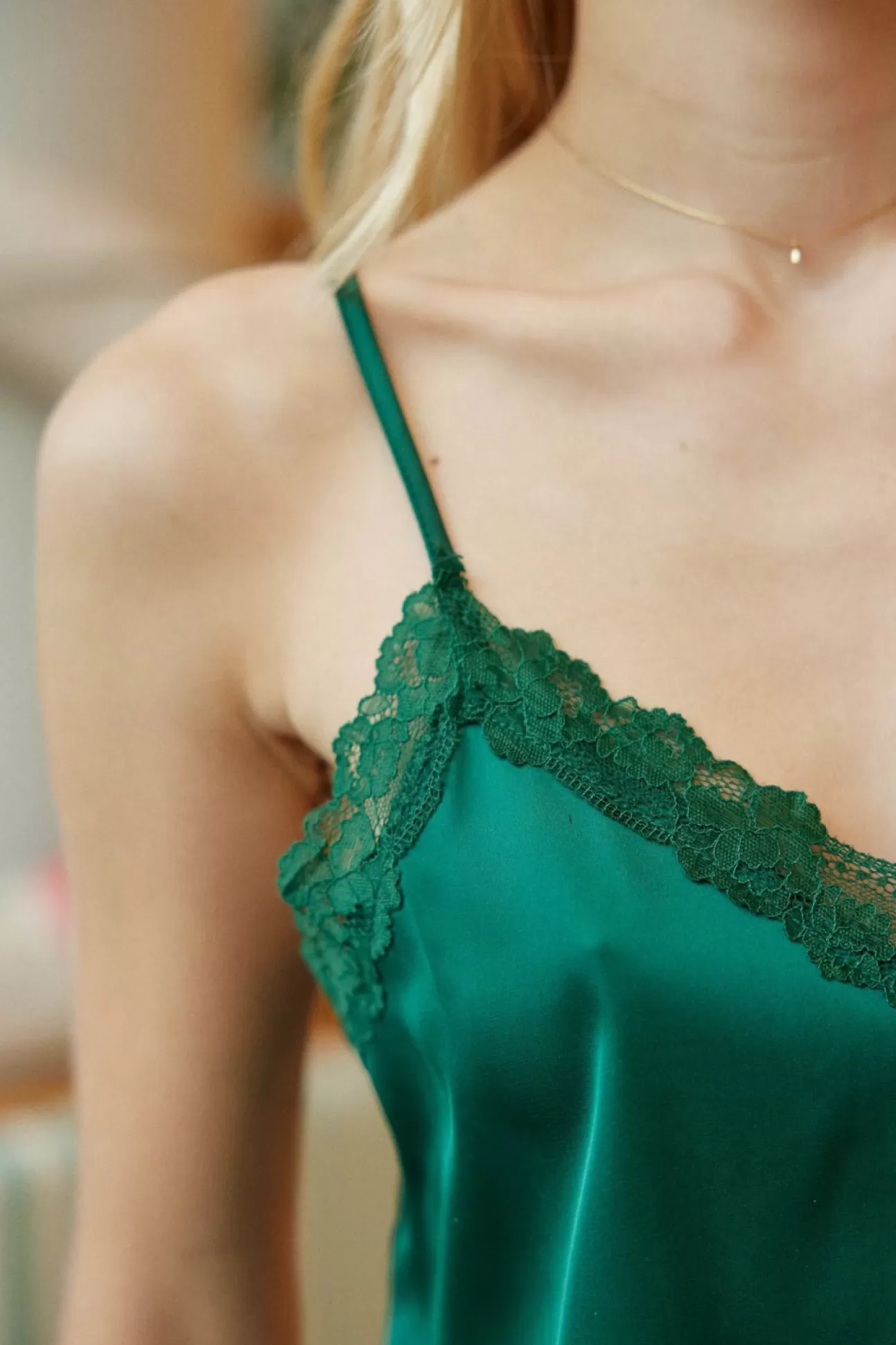 LA PETITE ÉTOILE Camisole Oralia Vert Sale