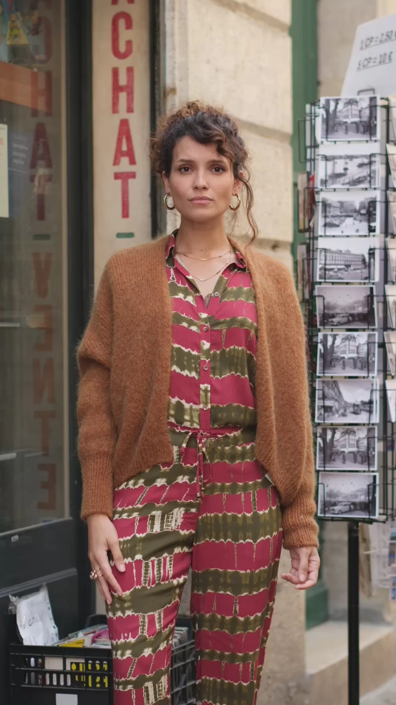 LA PETITE ÉTOILE Cardigan Monifa Marron Clearance