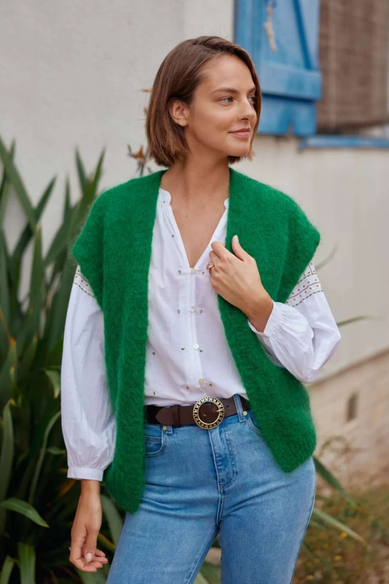 LA PETITE ÉTOILE Cardigan Sade Vert Store