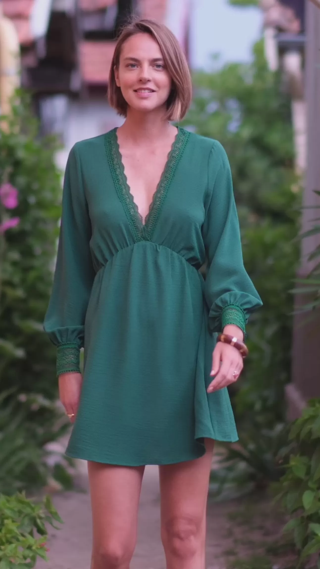 LA PETITE ÉTOILE Dress Evangeline Vert Online