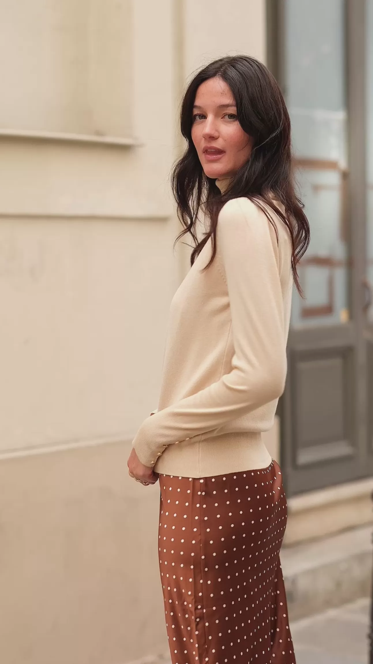 LA PETITE ÉTOILE Pull Edda Beige Outlet