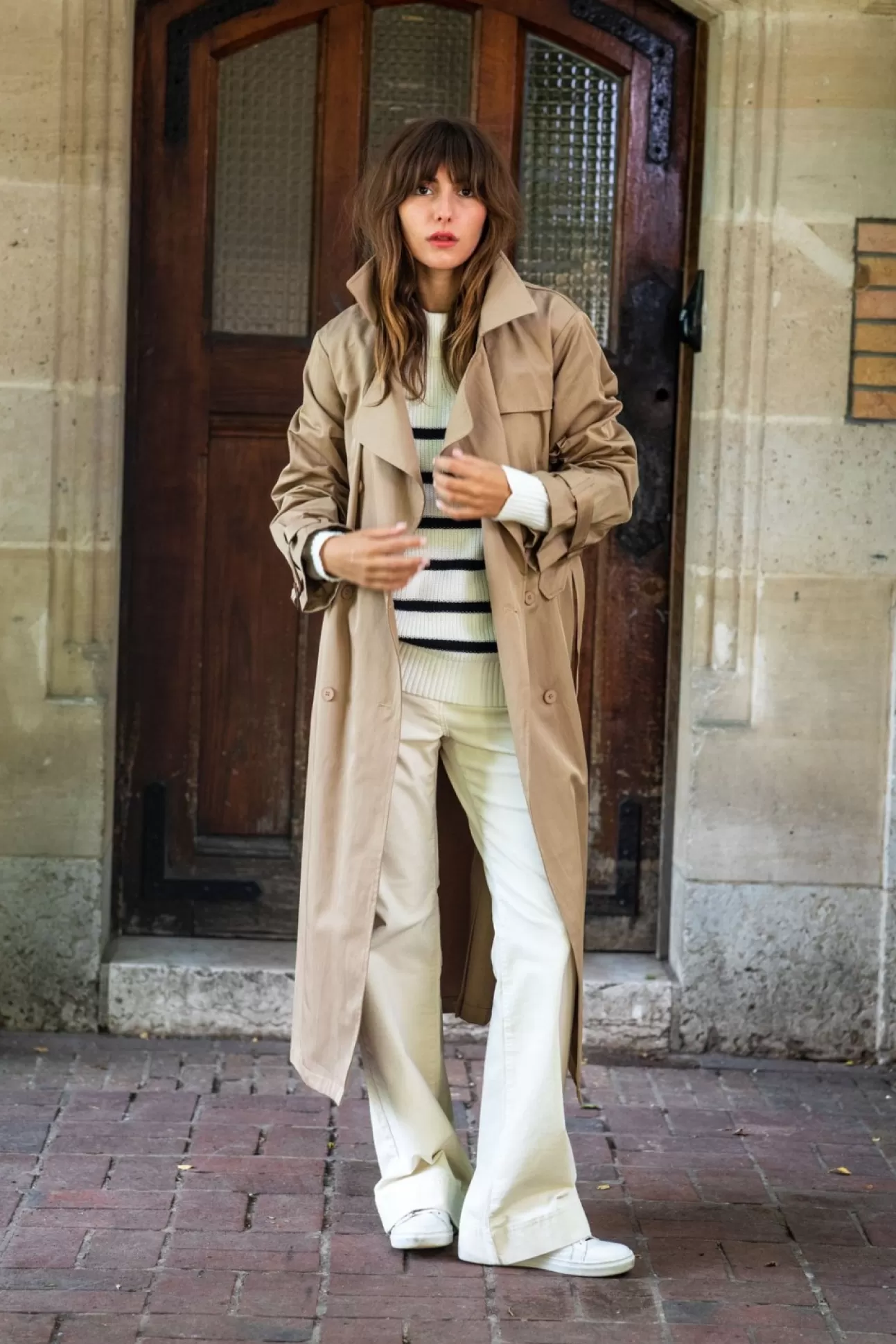 LA PETITE ÉTOILE Trench Farago Beige Discount