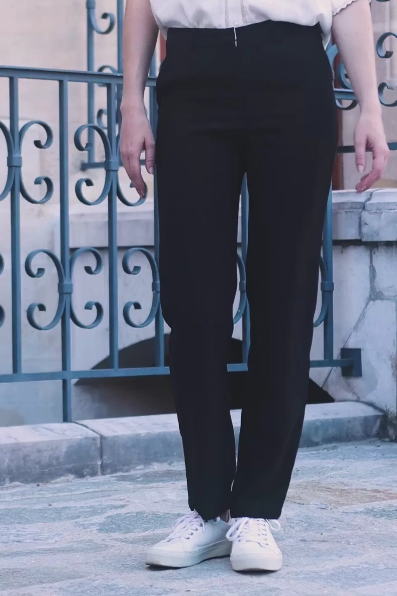 LA PETITE ÉTOILE Trouser Katnis Noir Discount